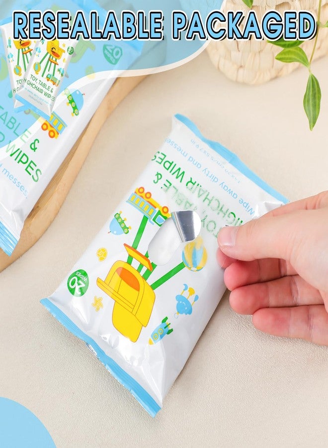 Swiffen 6 Pack 120 Counts Toy Table and Highchair Wet Wipes No Irritant Multipurpose Gentle Travel Size Toy Cleaner Resealable All Purpose Cleaning Tissue - Image 5